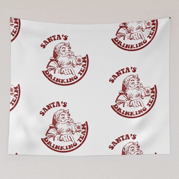 Item preview, Santa's Drinking Team designed and sold by HighCiti.