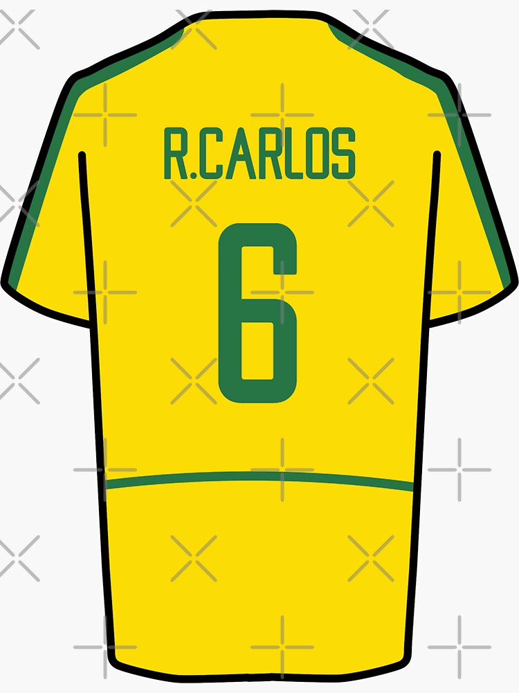 Brazil 2002 World Cup Retro Away Jersey Men Adult –