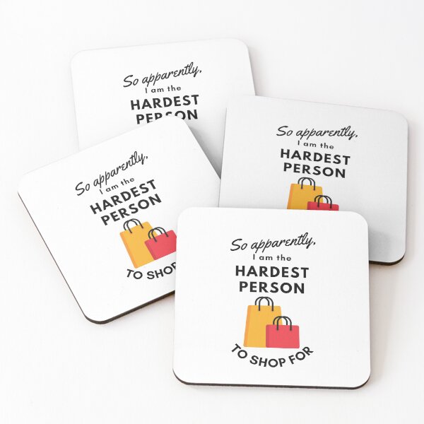 Item preview, So apparently, I am the hardest person to shop for - shopping bags designed and sold by champagnemoment.
