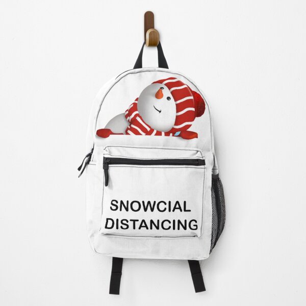 Item preview, Snowcial Distancing cute Snowman - Quarantinemas edition designed and sold by Deegital18.