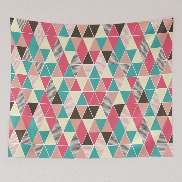 Item preview, COOL AND COLORFUL GEOMETRIC PATTERN - TRIANGLES designed and sold by Cr1sV.