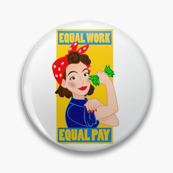 Item preview, Equal Work, Equal Pay designed and sold by lafemmemanual.