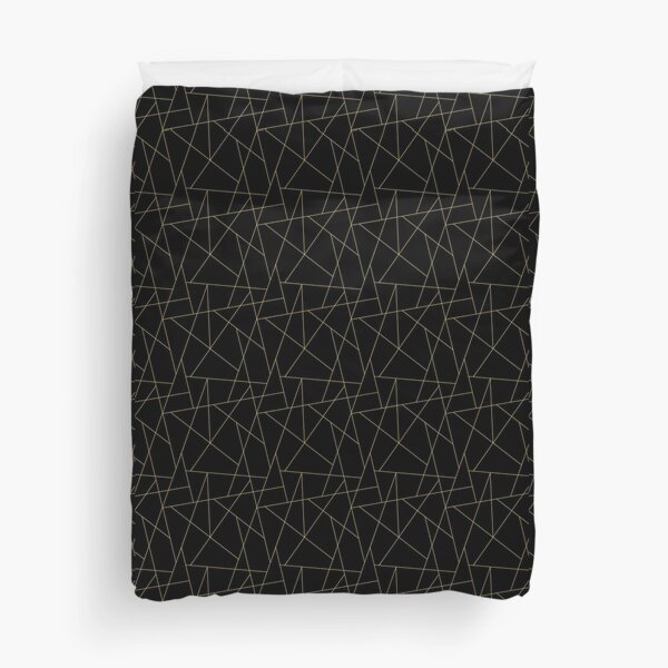 Geomatric Line Pattern Duvet Cover