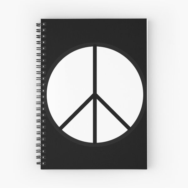 Item preview, White Peace Sign on Black designed and sold by Greenwood2112.