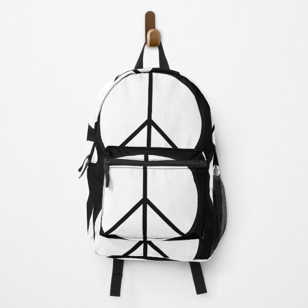 Item preview, White Peace Sign on Black designed and sold by Greenwood2112.
