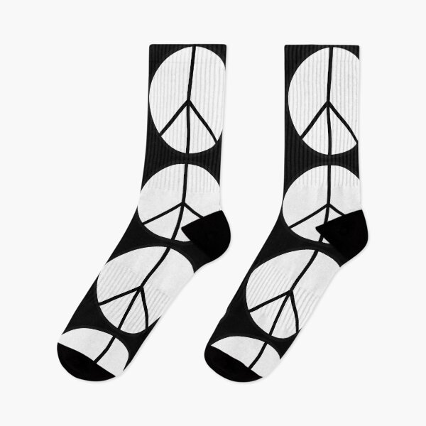 Item preview, White Peace Sign on Black designed and sold by Greenwood2112.