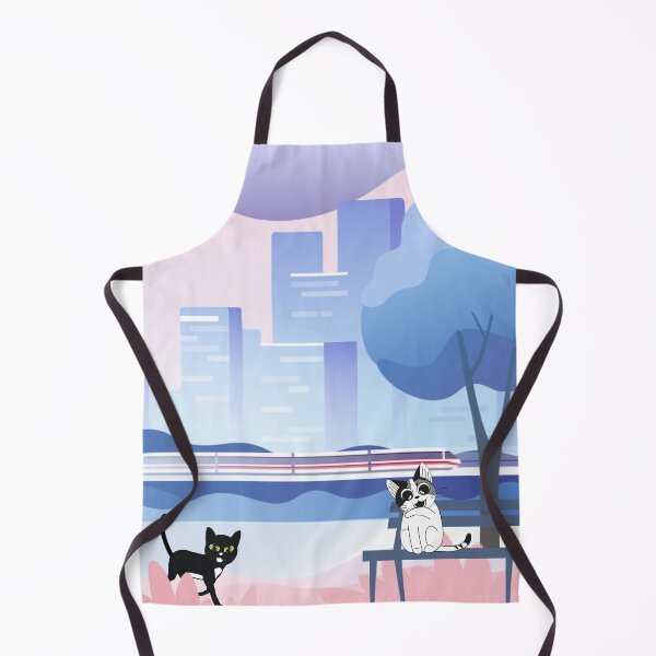 Item preview, Modern City Life - featuring the two cheeky Cats Tipsy & Tapsy. By Cute Kawaii Art. designed and sold by CuteKawaiiArt.