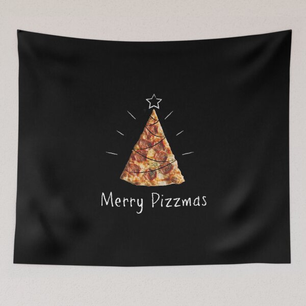 Item preview, Merry Pizzmas - one bite pizza designed and sold by ClaudiaGrosso.