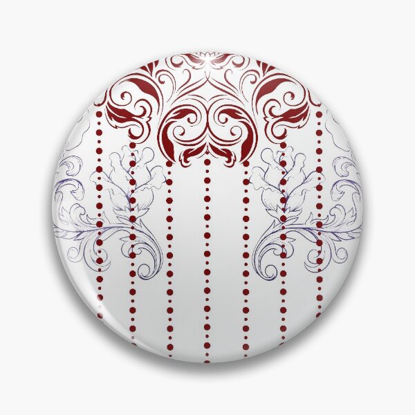 Item preview, Gradient purple vintage flowers red wine elegant damask  designed and sold by Lilith-Designs.