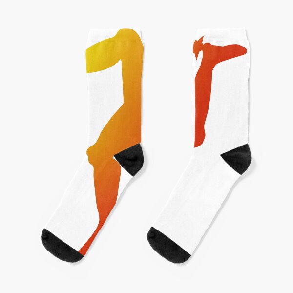 The Manx Triskelion Socks