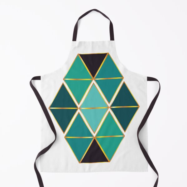 Item preview, Modern contemporary shades of green and gold foil accent designed and sold by Lilith-Designs.