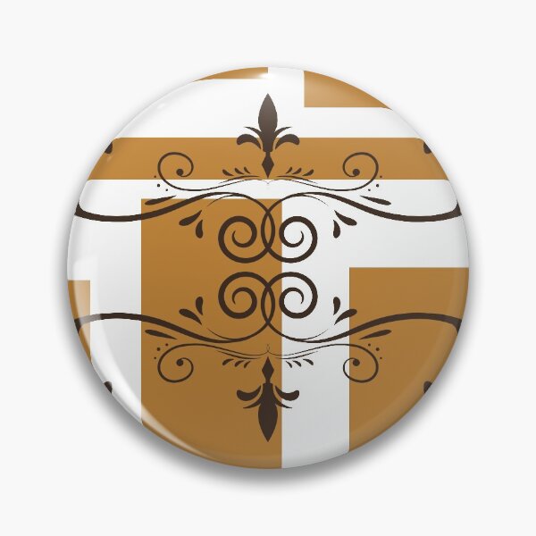 Item preview, Modern minimalistic brown squares and flourishes  designed and sold by Lilith-Designs.