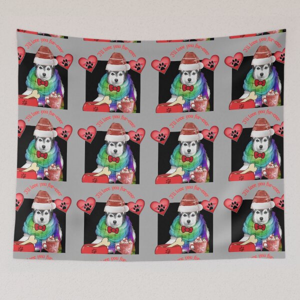Item preview, Siberian Husky cute dog treat designed and sold by Sonia dutta_art.
