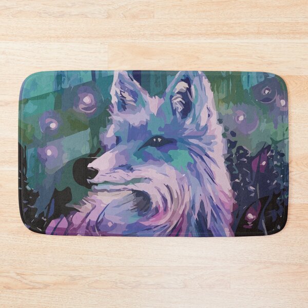 Item preview, Cool Fox with Fireflies designed and sold by AshleyEllenArt.