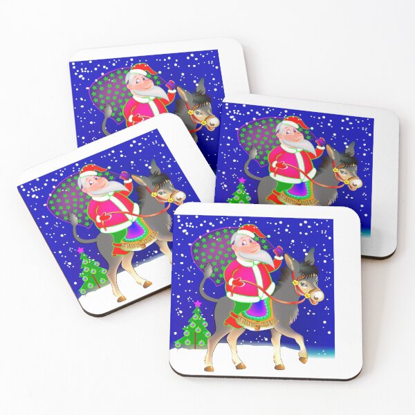 Item preview, donkey christmas designed and sold by zanbo.
