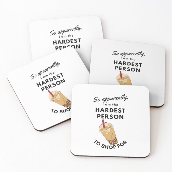 Item preview, So apparently, I am the hardest person to shop for - bubble tea designed and sold by champagnemoment.