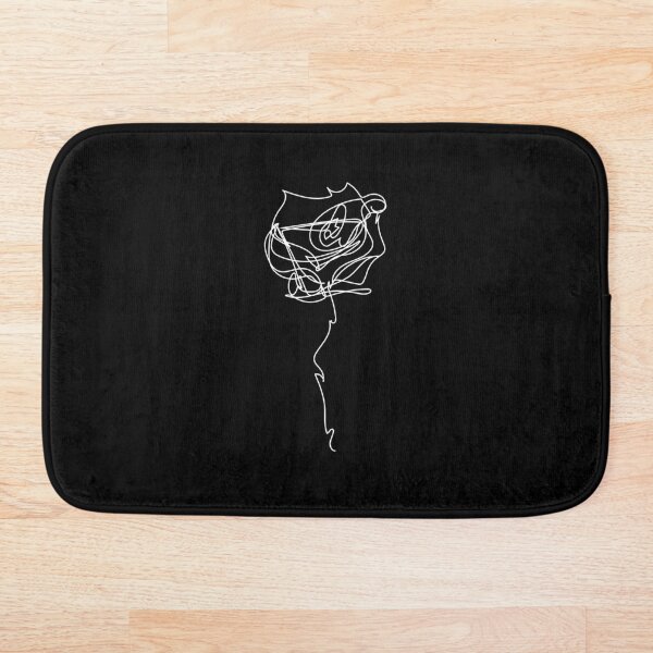 Artikelvorschau, Eine Linie Rose Design.Hand gezeichnet Bunte Malismus Stil Illustration Thailand, Kunstdruck für Wohnzimmer Flower Art Print für Office Inspirational entworfen und verkauft von minstore.