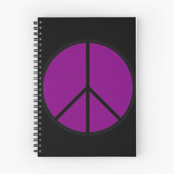 Item preview, Purple Peace Sign on Black designed and sold by Greenwood2112.