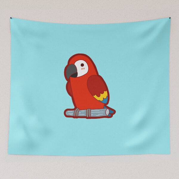 Item preview, Loro lindo - rojo, azul y amp; Amarillo designed and sold by vpessagno.
