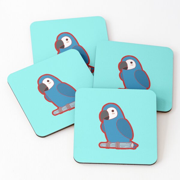 Item preview, Loro lindo - Azul & amp; Whie designed and sold by vpessagno.