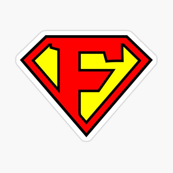 Item preview, Letter F | Super Letter Vol.1 designed and sold by Red Sparkle.