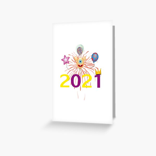 Item preview, 2021 new year designed and sold by GRAPHISTE99.