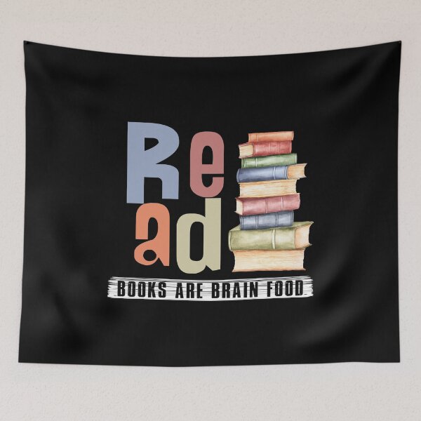 Item preview, Read Books Are Brain Food designed and sold by SmartStyle.
