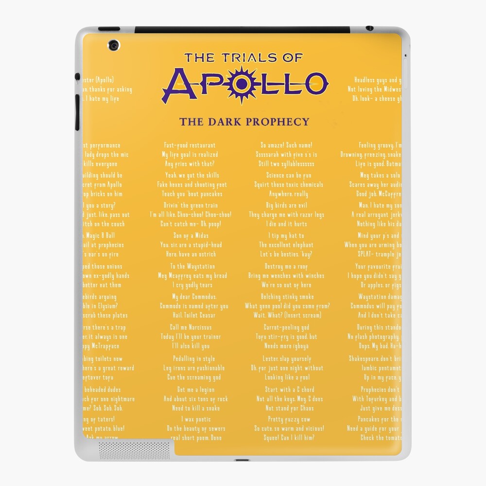 All Apollo haikus, The Dark Prophecy