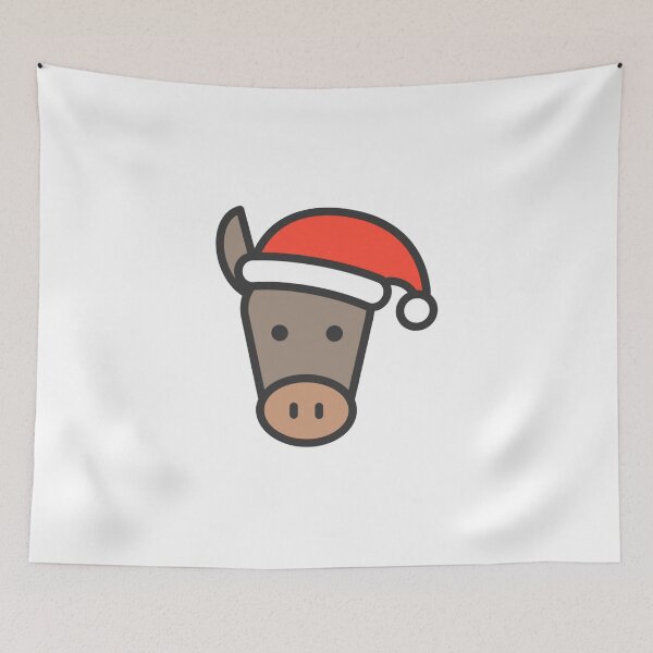 Item preview, donkey christmas designed and sold by zanbo.