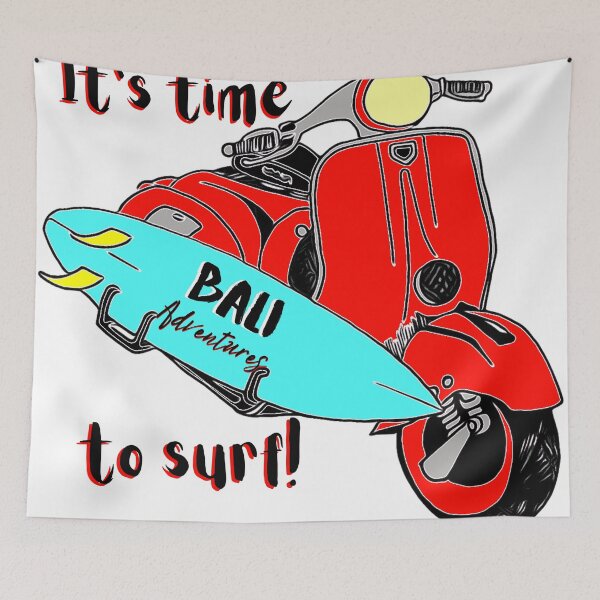 Item preview, Bali Adventures - It's time to surf! designed and sold by LittleAngy.