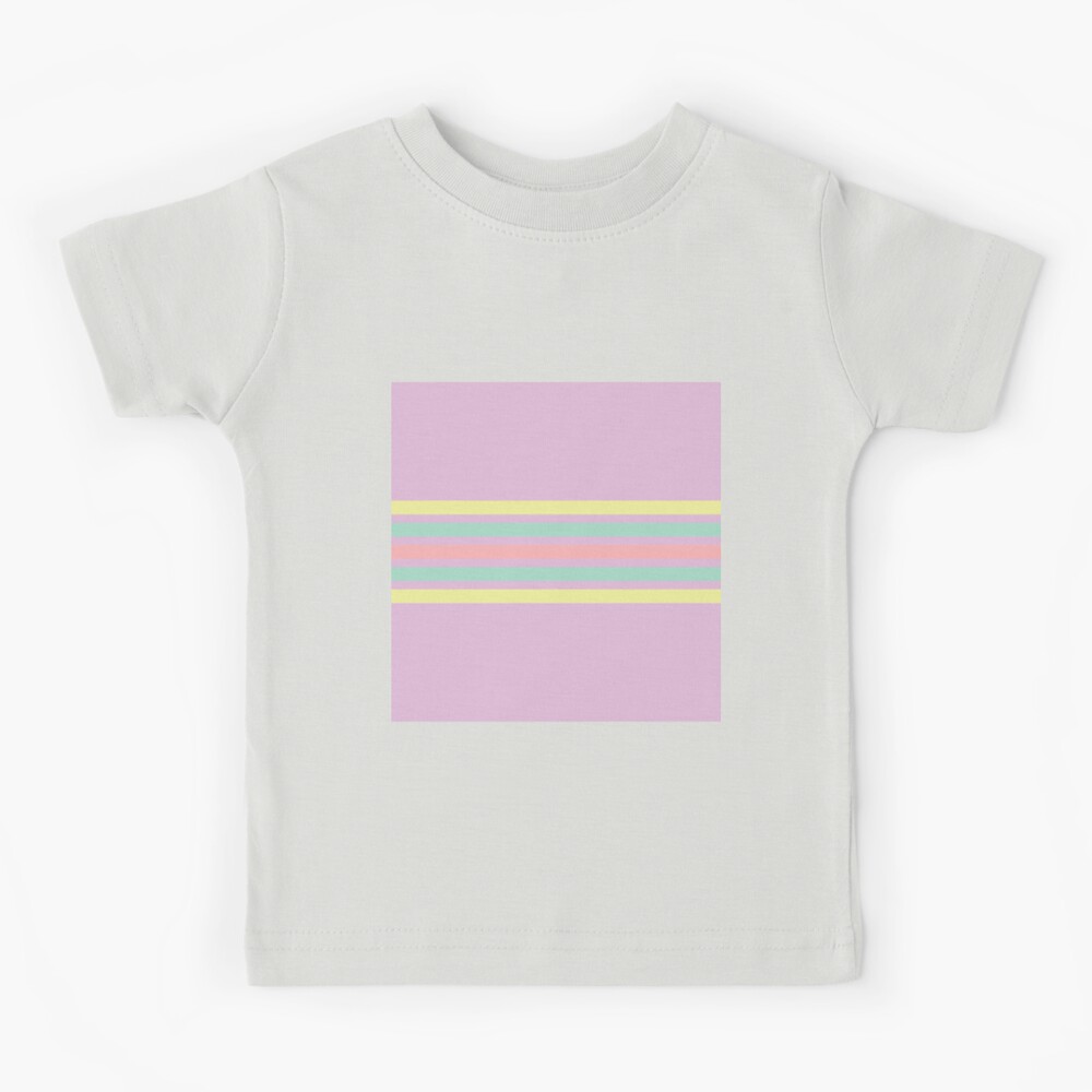 Pastel color palette - Aesthetic Pastel Color - Baseball T-Shirt