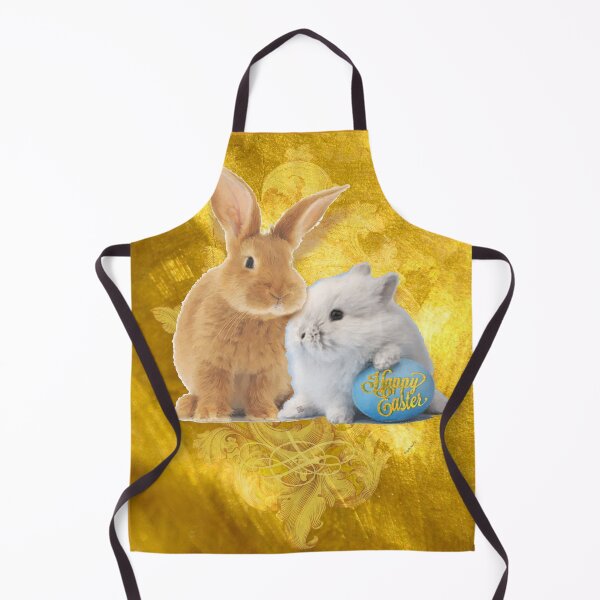 Item preview, Golden Baroque Arabesque Easter Bunnies (design by ACCI) designed and sold by VanyssaGraphics.
