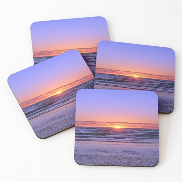 Item preview, Beautiful and Calm Ocean With Beachside sunset designed and sold by adityanik.