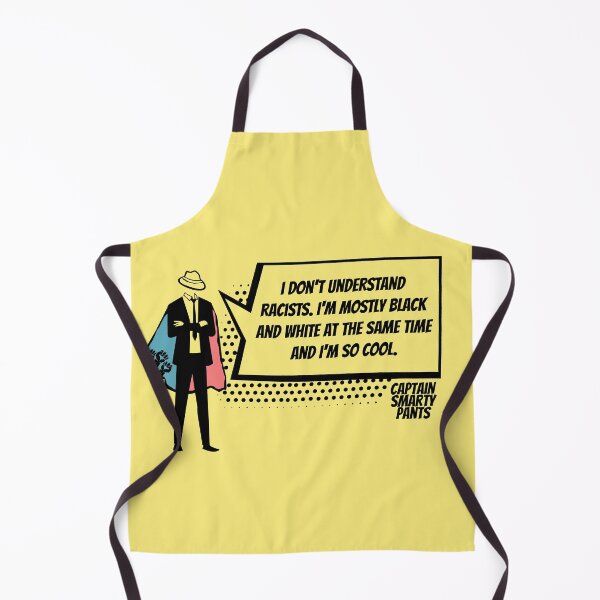 Item preview, Quote on the fight against racism. For Captain Smarty Pants, skin color never mattered! designed and sold by CaptainWheels.