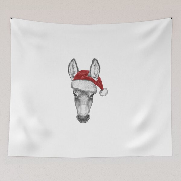 Item preview, donkey christmas designed and sold by zanbo.