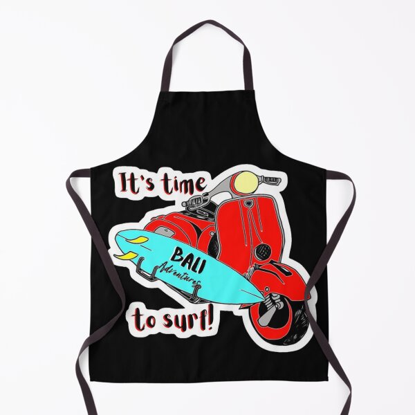 Item preview, Bali Adventures - It's time to surf! on black designed and sold by LittleAngy.