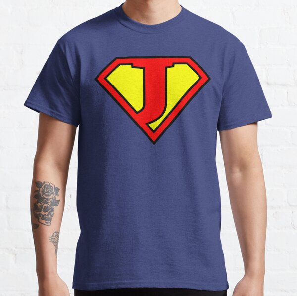 CAMISETA SUPERMAN MANGA CORTA LIGA JUSTICIA ALGODON HOMBRE CHICO ADULTO  LICENCIA