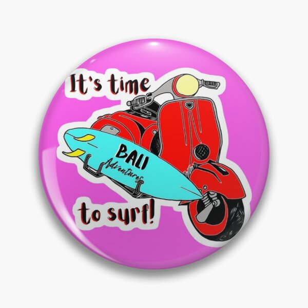 Item preview, Bali Adventures - It's time to surf! on purple designed and sold by LittleAngy.