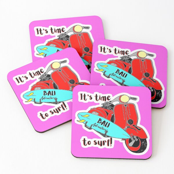 Item preview, Bali Adventures - It's time to surf! on purple designed and sold by LittleAngy.