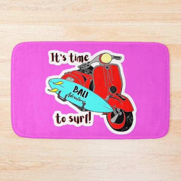 Item preview, Bali Adventures - It's time to surf! on purple designed and sold by LittleAngy.
