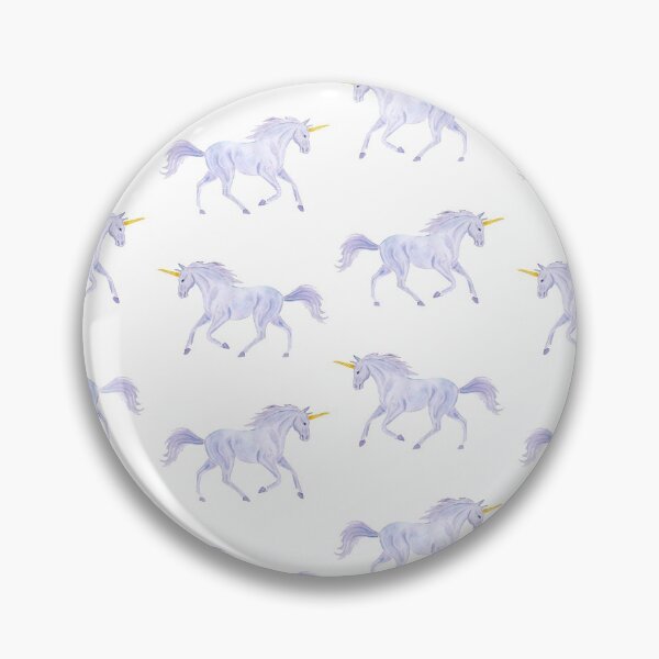 Item preview, Watercolor unicorn pattern designed and sold by Svetsol.