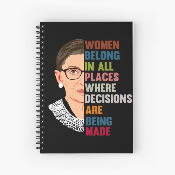 Artikel-Vorschau von Frauen gehören an allen Orten an, an denen Entscheidungen getroffen werden RGB Quote Women Empowerment, designt und verkauft von maploondesigns.