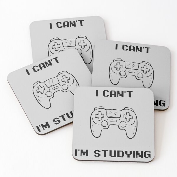 Item preview, Slightly Wrong Studying Gaming "I Can't I'm Studying" designed and sold by AshzShop.