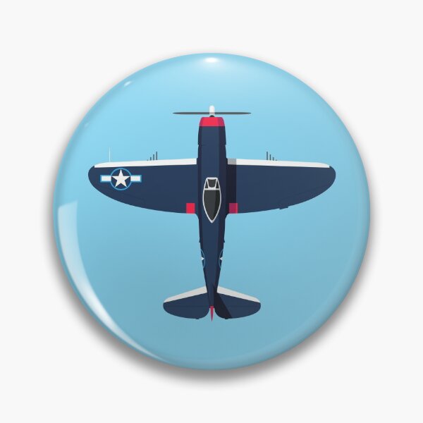 Item preview, P-47 WWII Fighter Aircraft - Blue designed and sold by VoodooCircus.