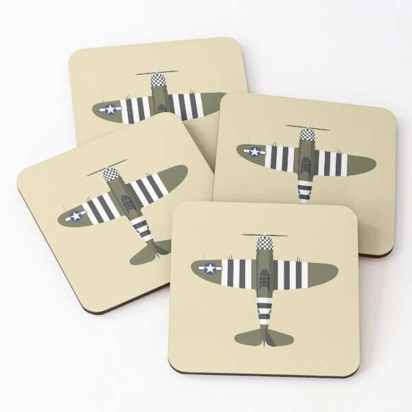 Item preview, P-47 WWII Fighter Aircraft - Olive designed and sold by VoodooCircus.