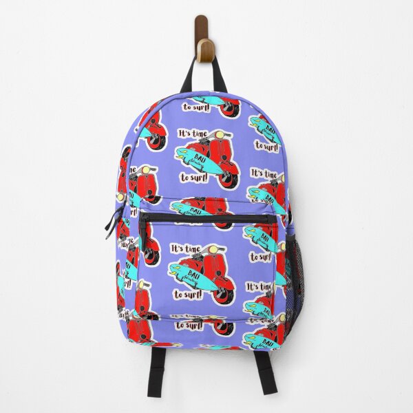 Item preview, Bali adventures - It's time to surf! on blue designed and sold by LittleAngy.