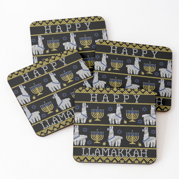 Item preview, Happy hannukah , Happy LLAMAKKAH designed and sold by berenger04.
