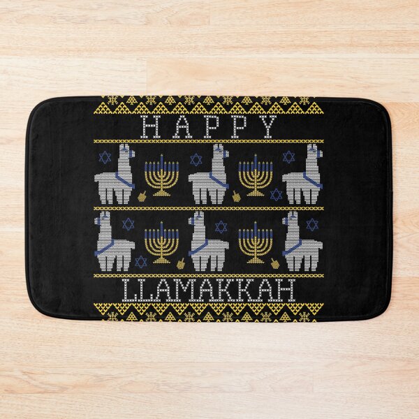 Item preview, Happy hannukah , Happy LLAMAKKAH designed and sold by berenger04.