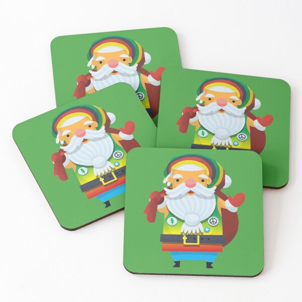 Artikelvorschau, Frohe Weihnachten Jamaican Rasta Santa Claus entworfen und verkauft von TheNewAntique.