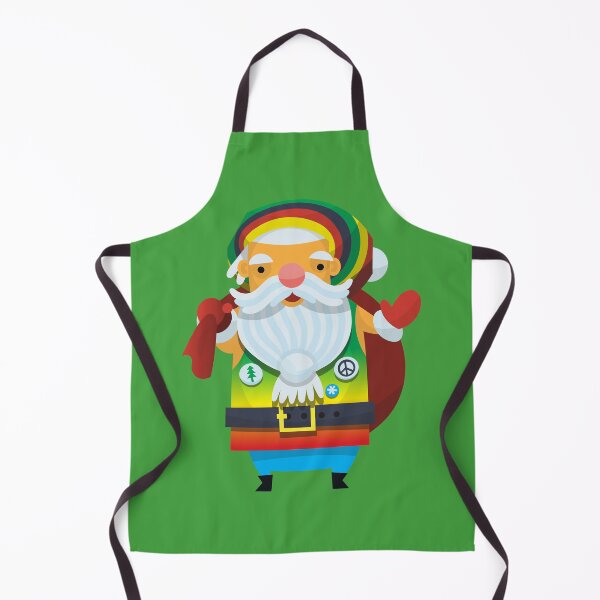 Item preview, Happy Christmas Jamaican Rasta Santa Claus designed and sold by TheNewAntique.